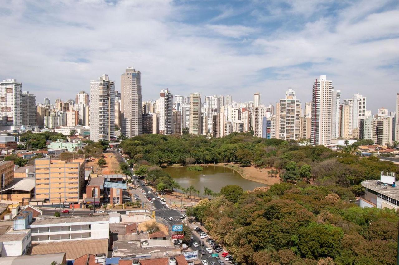 Apartamento De 1 Quarto Com Vista Para O Parque Vaca Brava E Com Jacuzzi No Setor Bueno - El1802 Goiânia Exterior foto