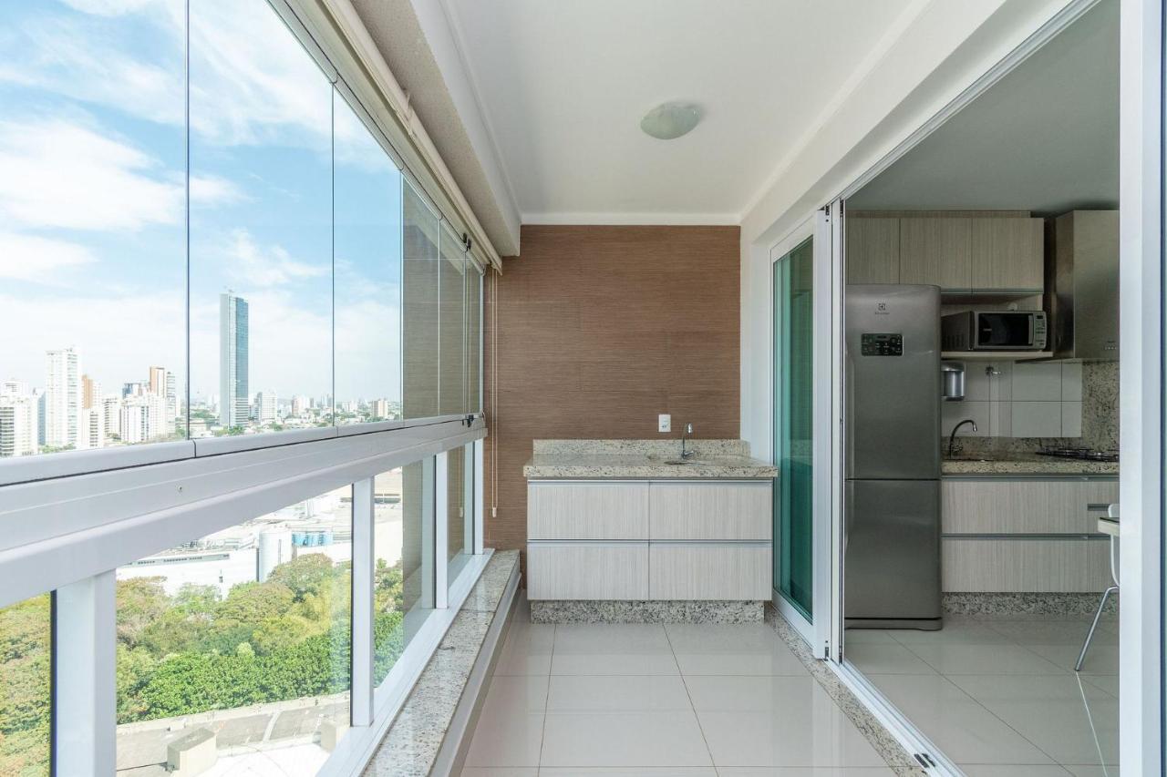 Apartamento De 1 Quarto Com Vista Para O Parque Vaca Brava E Com Jacuzzi No Setor Bueno - El1802 Goiânia Exterior foto